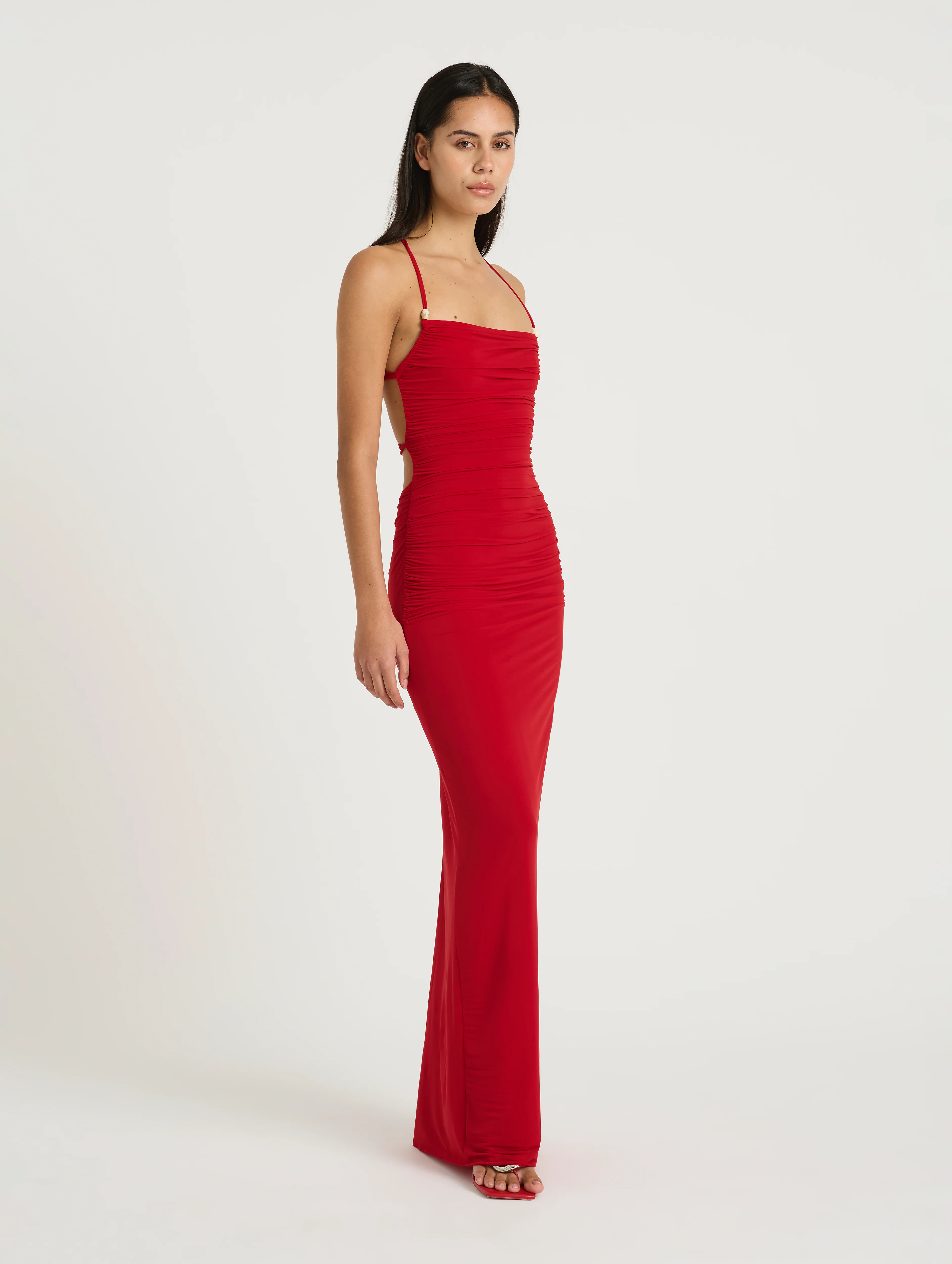 Andy Beaded Maxi Dress - Image 3
