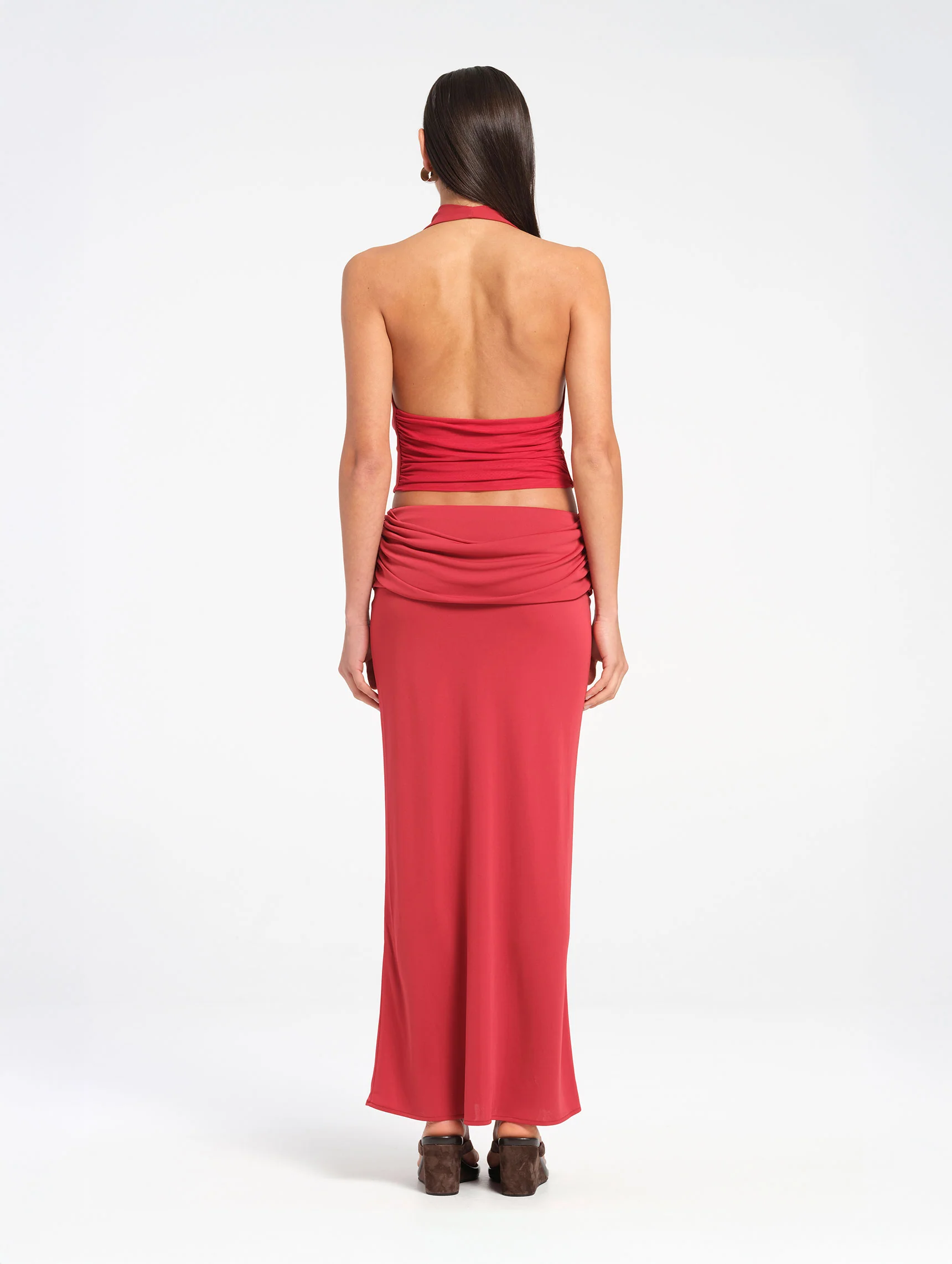 Catia Cowl Skirt - Image 3