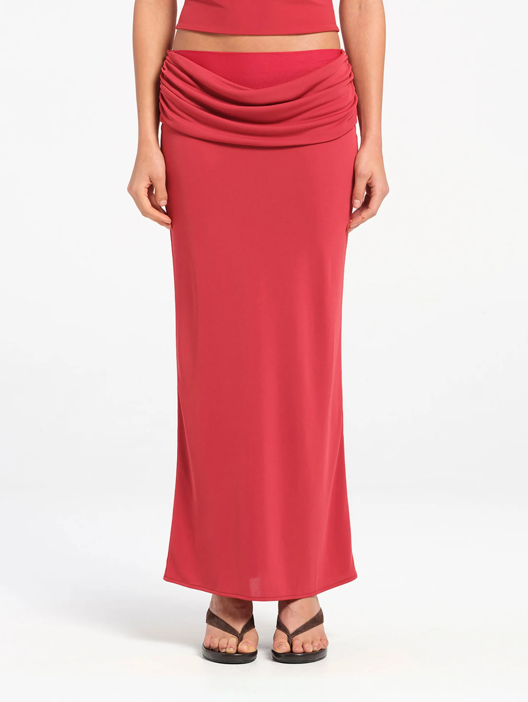 Catia Cowl Skirt - Image 4