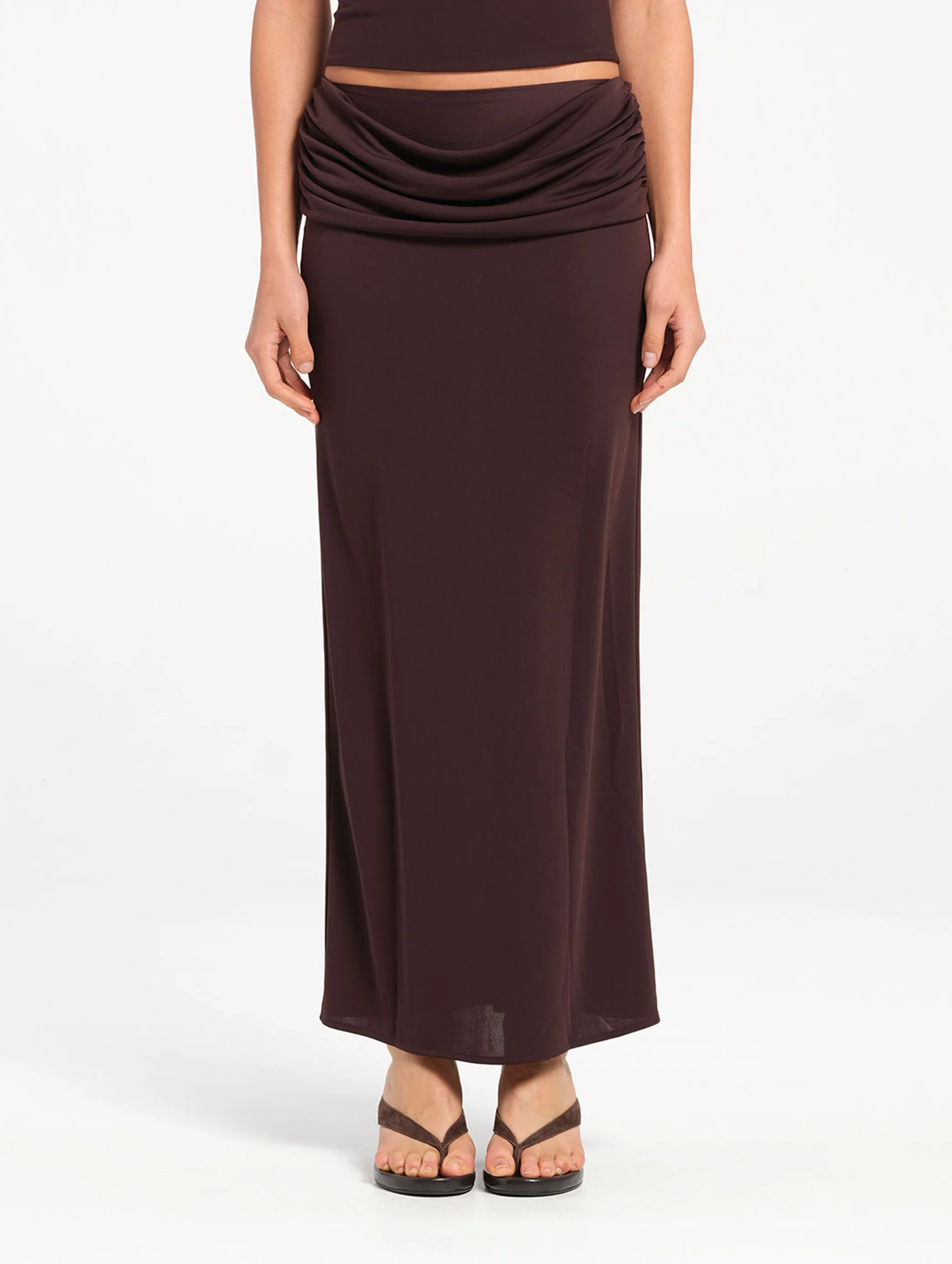 Catia Cowl Skirt - Image 4