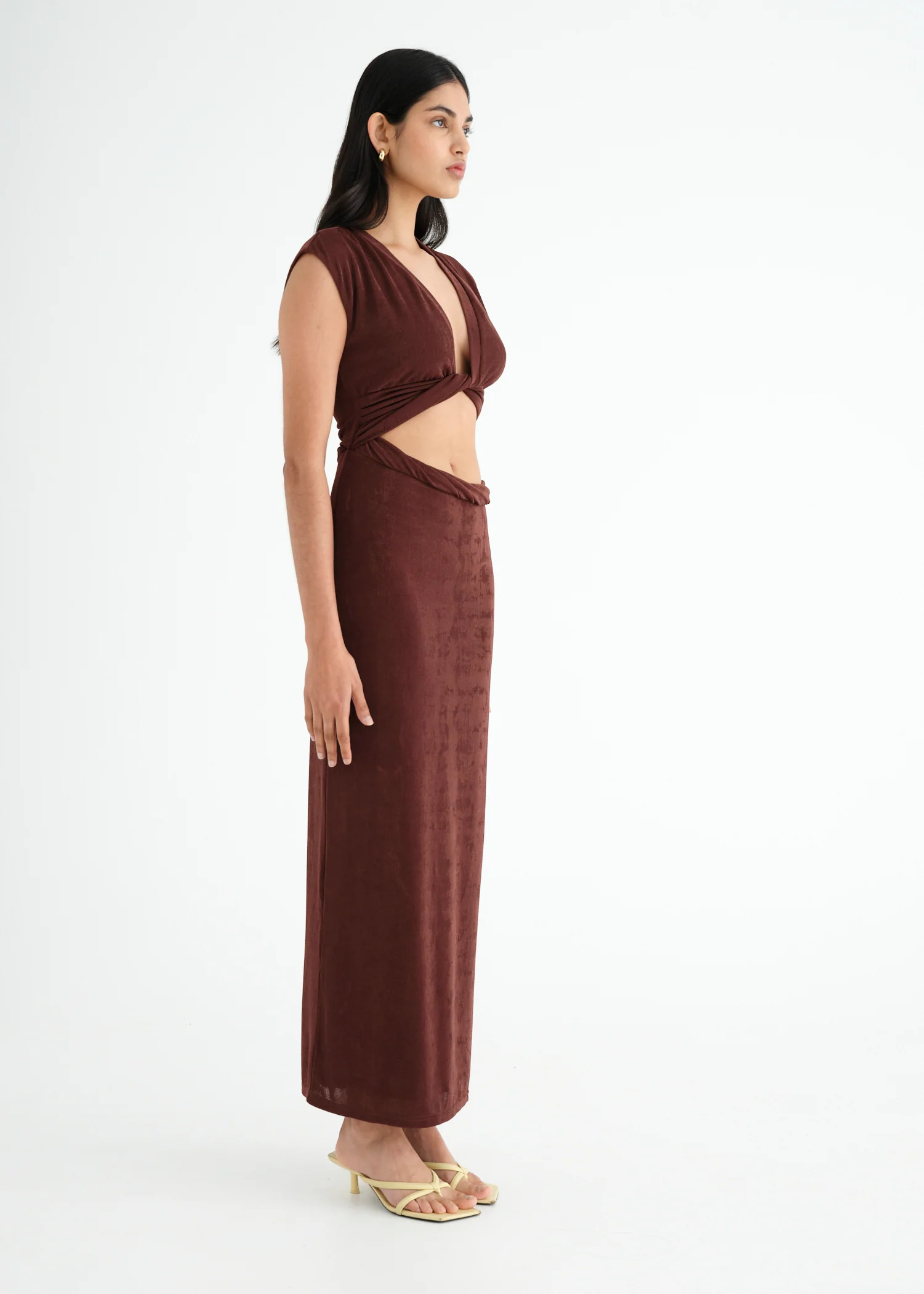 Henri Twist Maxi Dress - Image 3