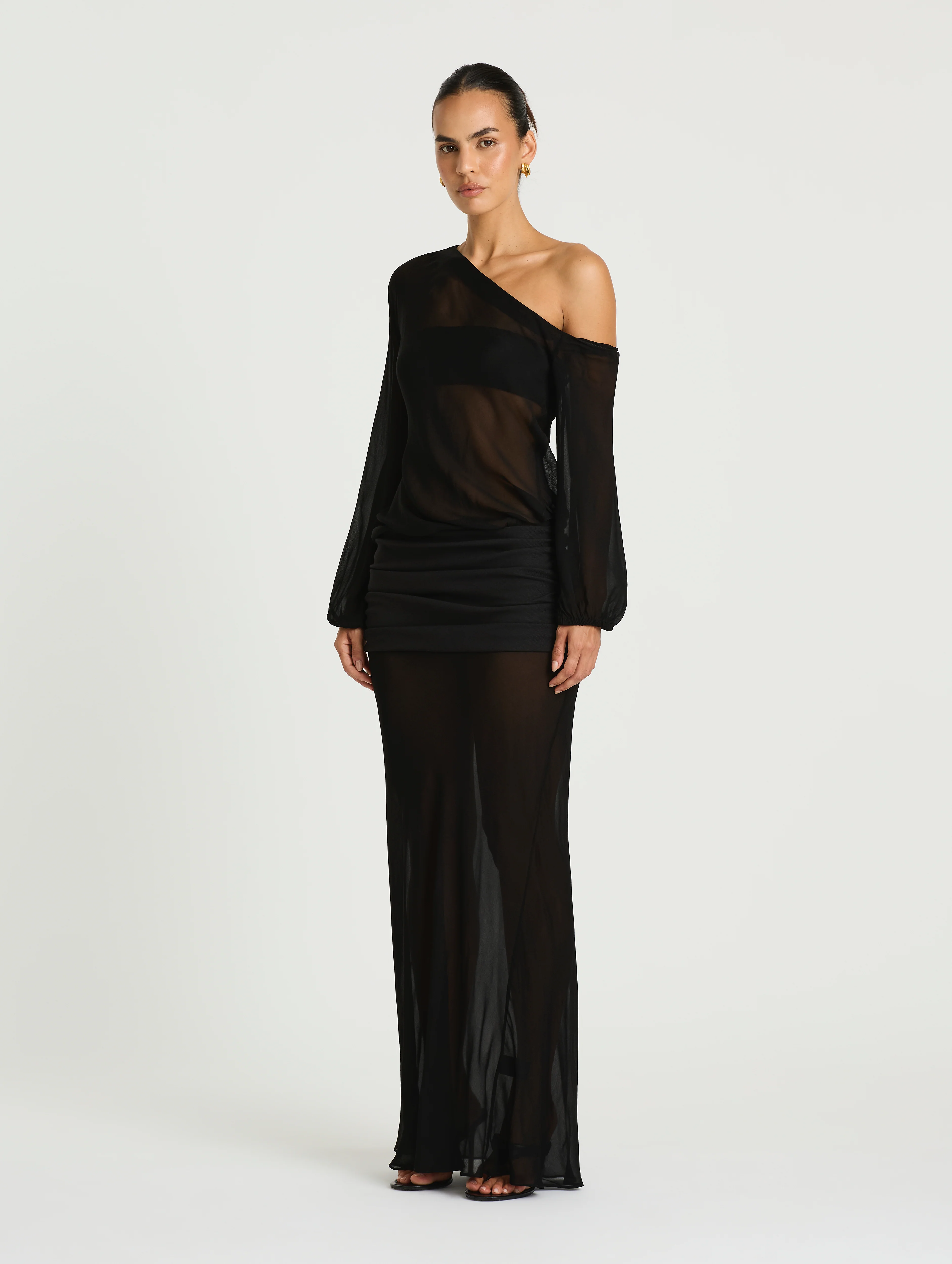 Jessa Long Sleeve Maxi Dress - Image 3