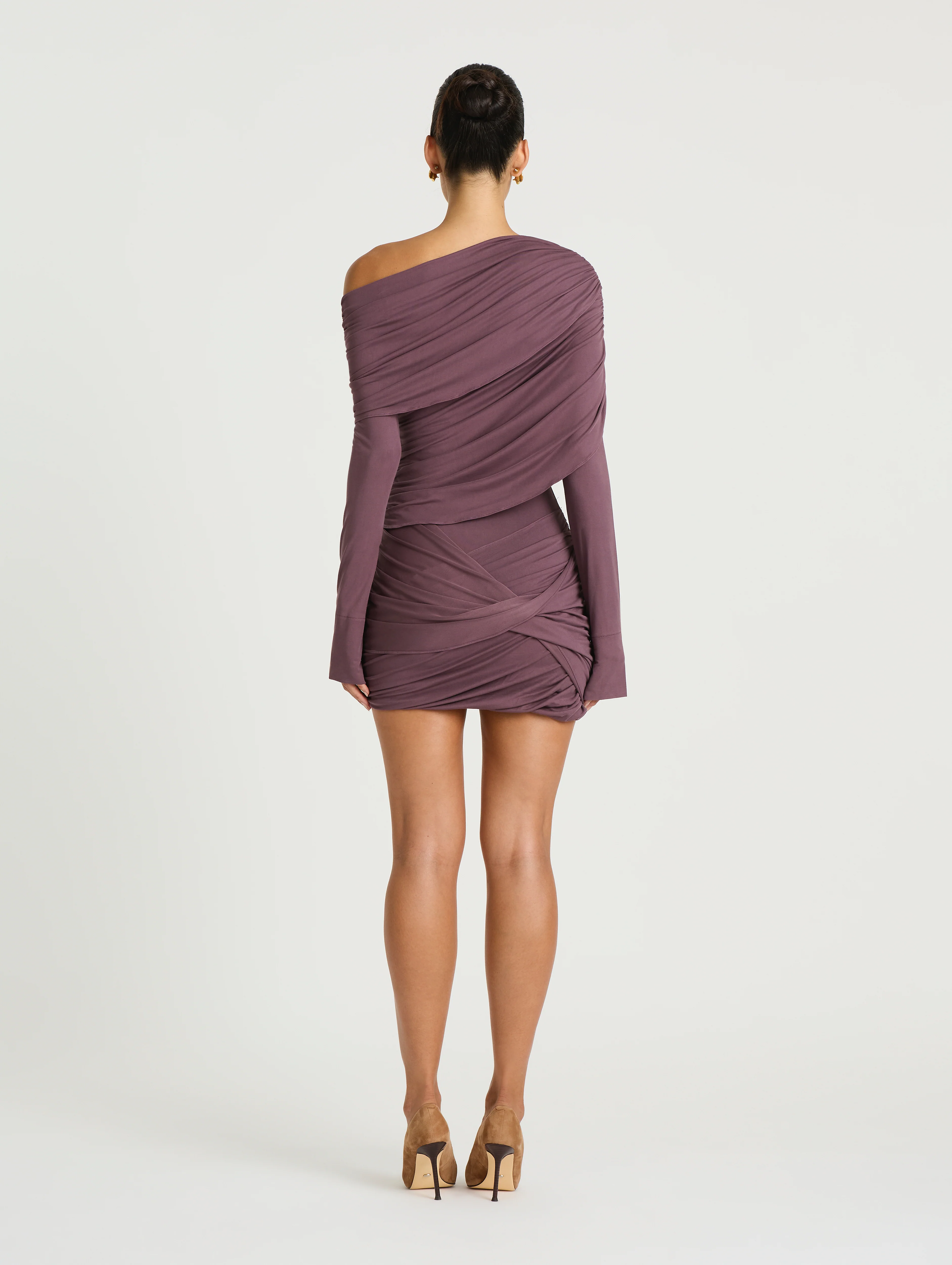Otto Long Sleeve Mini Dress - Image 3