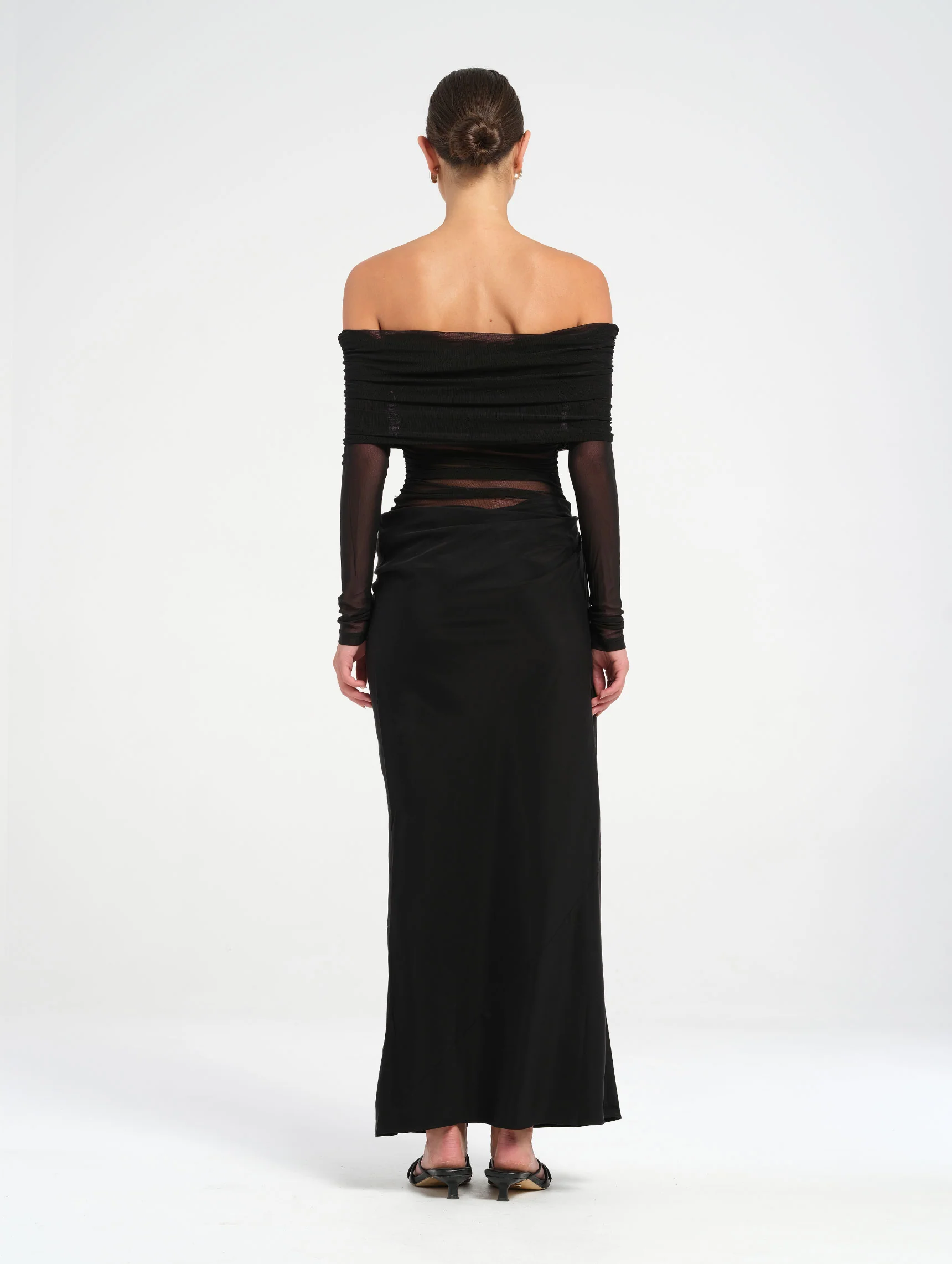 Yasmin Off-Shoulder Maxi Dress - Image 3